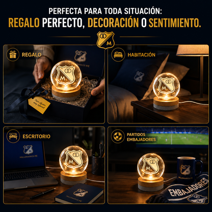 Esfera de Millonarios luz calida