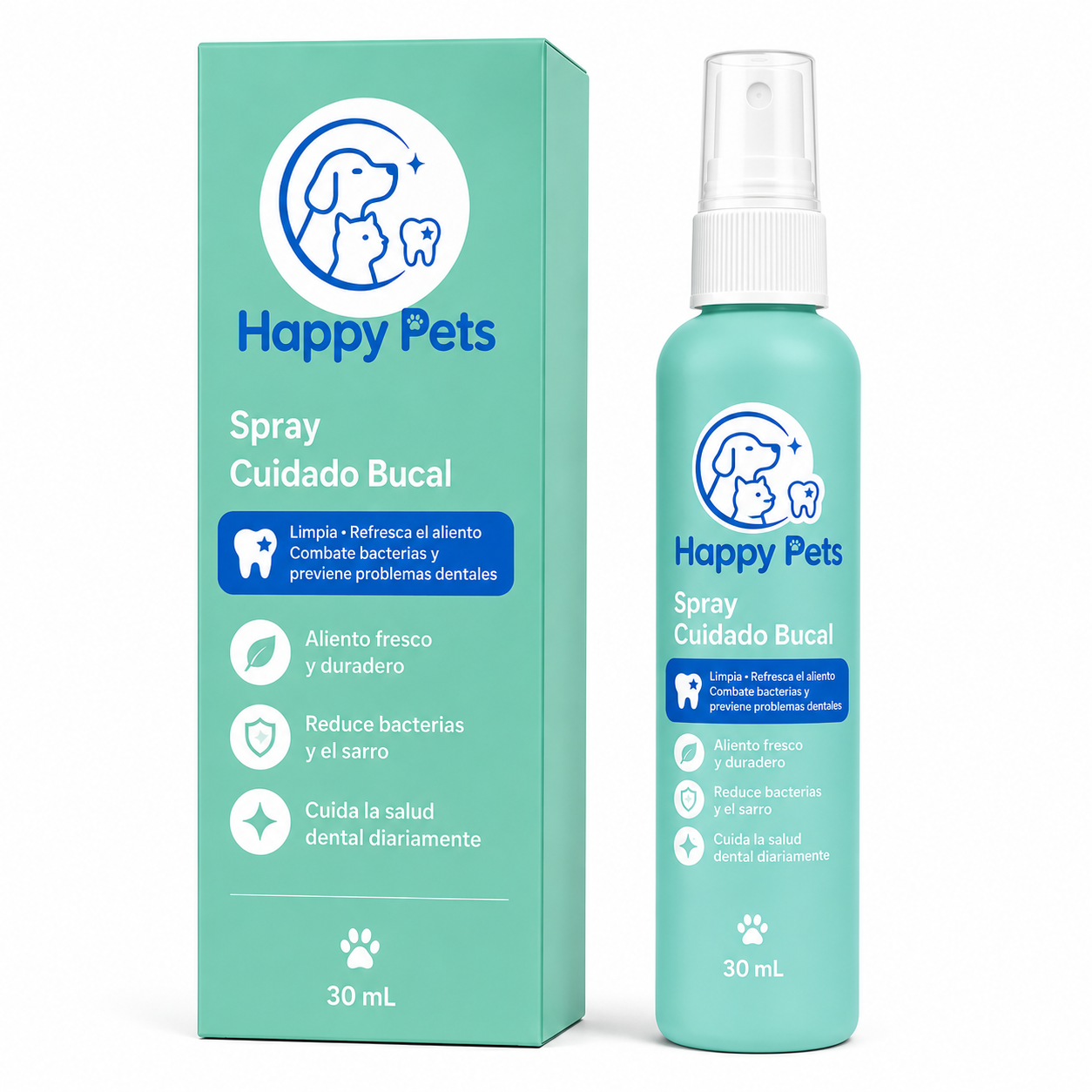 Spray bucal para mascotas 30 mL