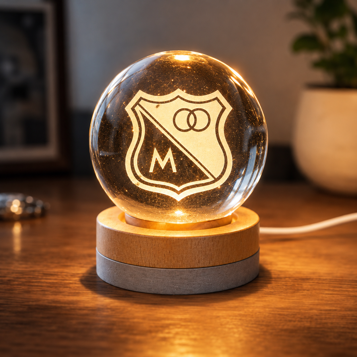 Esfera de Millonarios luz calida